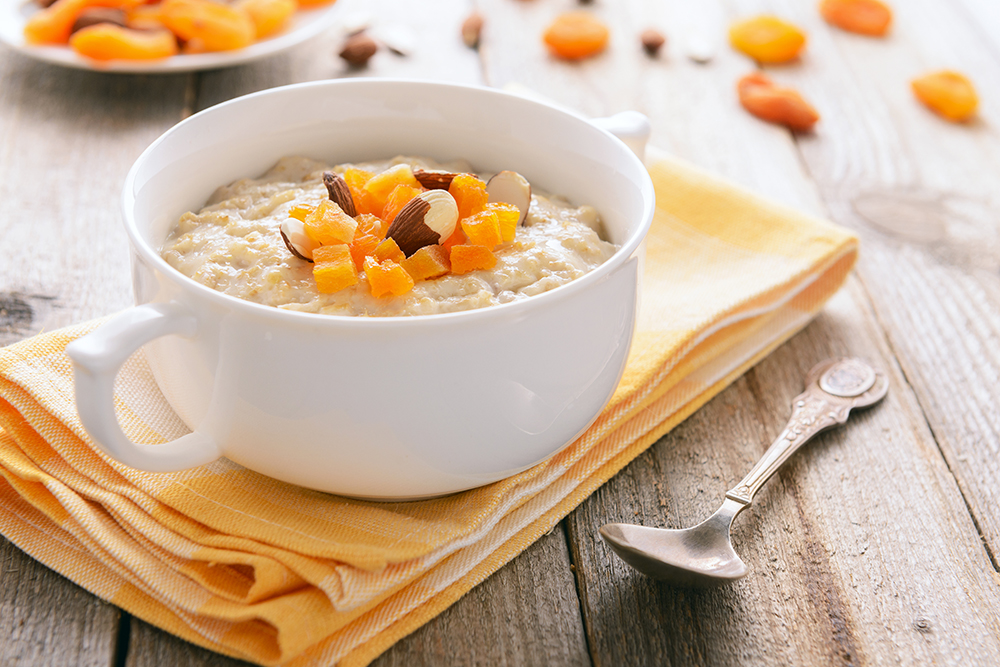 Apricot oatmeal