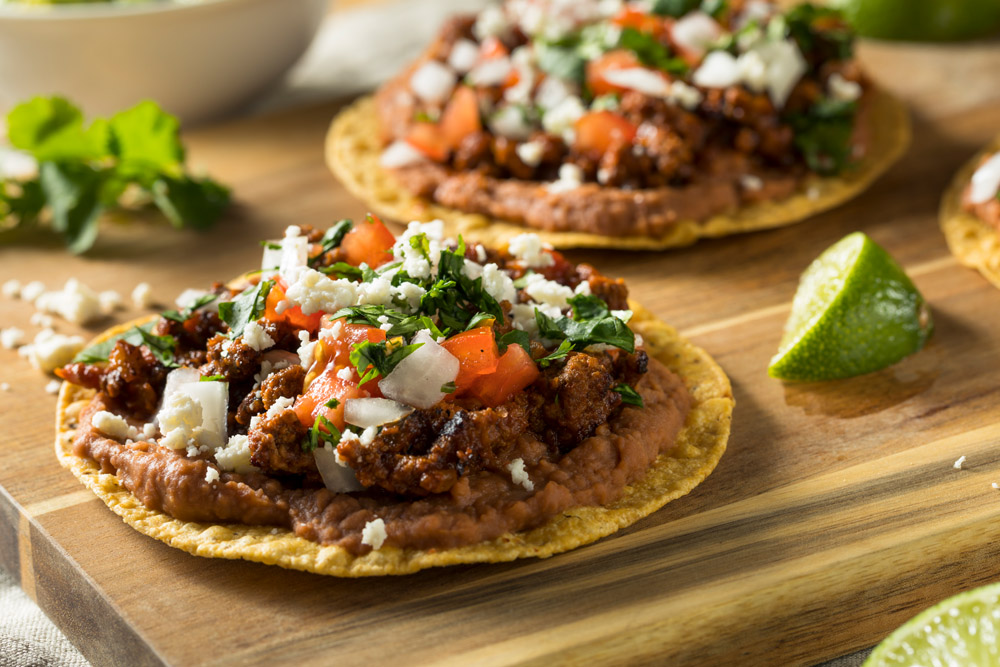 turkey tostadas